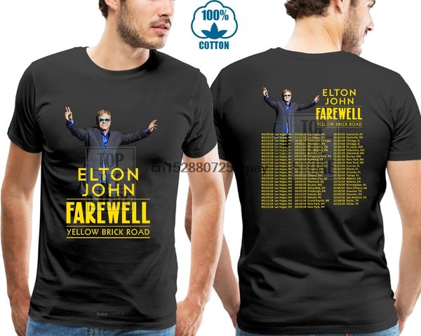 

fashion men short elton john tour black color design size s 4xl offer hoodie designers t shirts sweatshirt