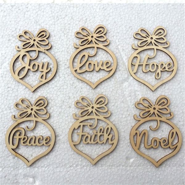 

6шт деревянные рождественские украшения украшения подвеска партии и фестиваль home decor 2017 dropshipping 7 9,8 cm jllrqg garden_light