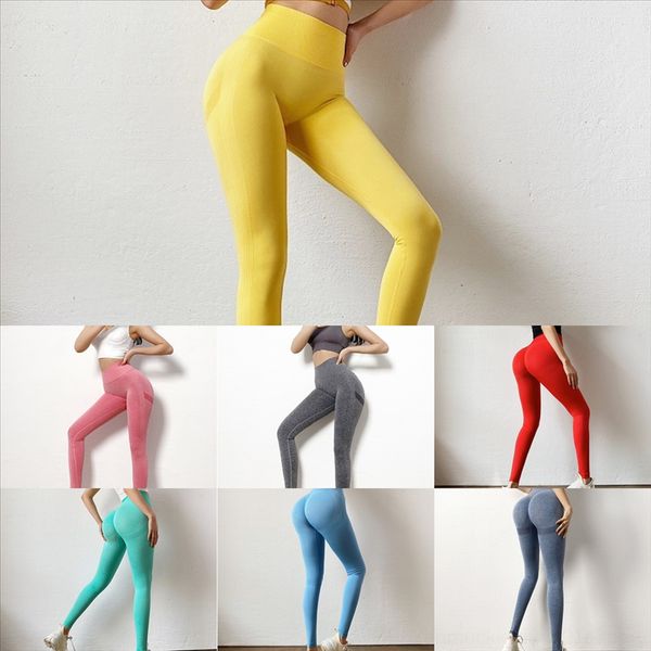 

5qg new tights energy gym tummy control yoga pants stretchy seamless women high waist fitness yoga pant sport leggings running outdoor