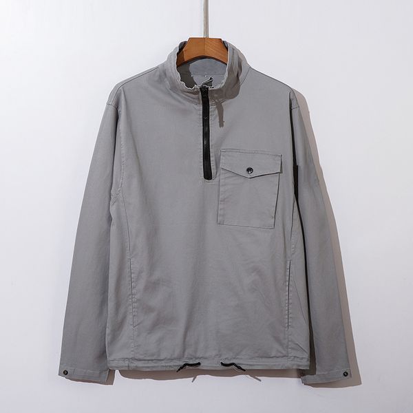 

mens stylist jacket fashion hoodie jackets pullover overshirt jacket men women coats new men windbreaker winter coat outdoor streetwear, Black;brown