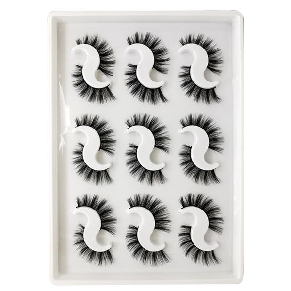 

false eyelashes 3d mink thick natural fluffy eyelash extension makeup full volume handmade lashes