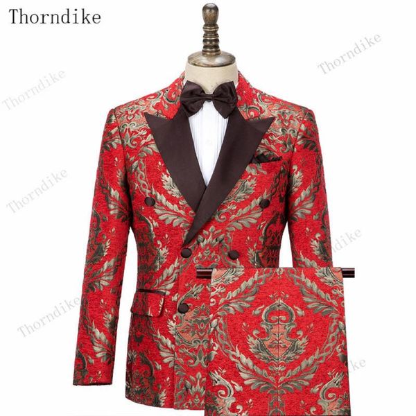 

thorndike 2021 tailor-made wedding men suits slim fit tuxedo 2 pieces suits for men groom prom terno masculino t1234, White;black