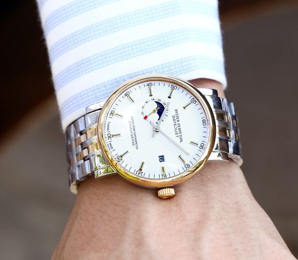 

hollow mechanical watch swiss watch high grade steel band business men's automatic mechanical watch, Slivery;brown