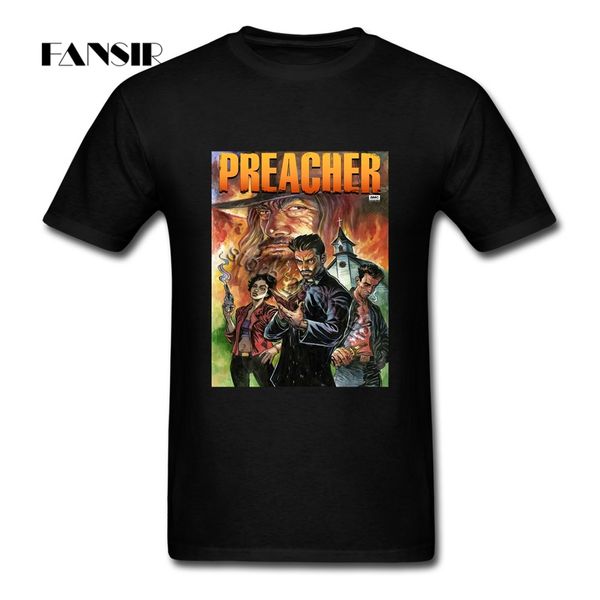 

xs-3xl проповедник смешные t рубашка мужчины мужская с коротким рукавом o шеи мужчин футболки группа марка одежда спортивная толстовка с кап