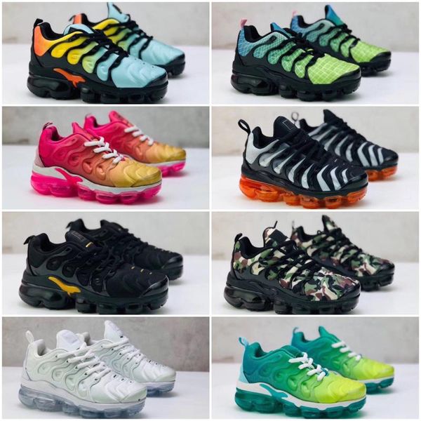 

chaussures kids tn plus running shoes infant big boys girls camo black white sports sneakers run plus tn designer shoes, White;red