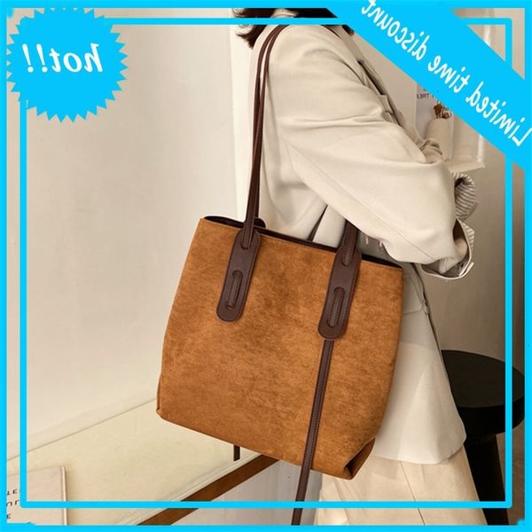 

scrub matte leather shoulder for women retro casual style designer dead handbags ladies pure color elegant emmer bag sac