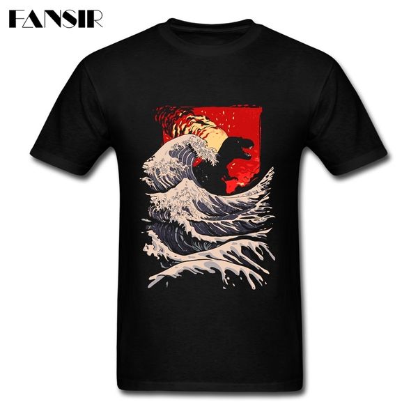 

last wave dinosaur men t-shirt multi-color t shirt men custom short sleeve plus size summer tees for sport hooded sweatshirt hoodie