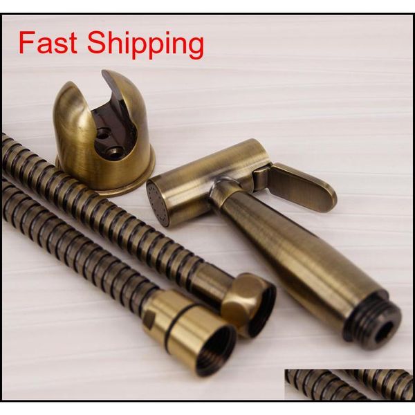 

antique barss color hand held bidet sprayer shower toilet shattaf kits with 1.5m hose and zinc alloy wal jllswk sport777