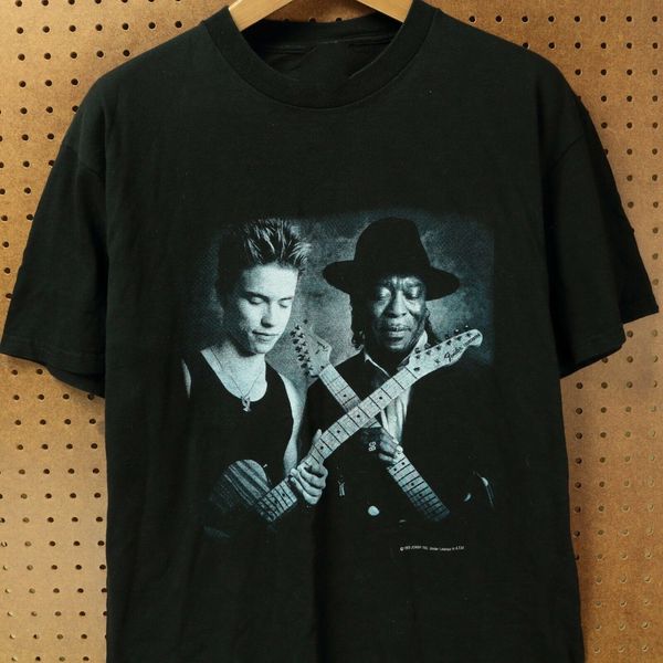 

vtg 1998 buddy guy jonny lang tour concert большой блюз гитара 90s рок мода классический стиль балахон дизайнеров футболки толстовки
