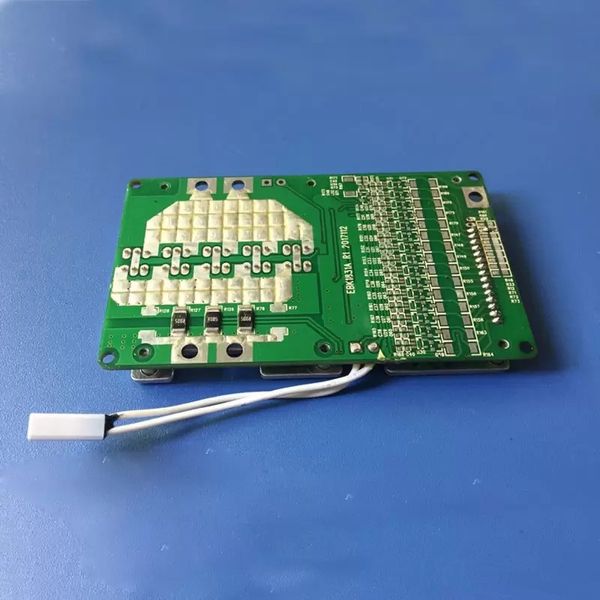 Integrated Circuits 15S Li-Ionen-Akku BMS für 63 V 18650 Akku oder Lipo-PCB mit 40 A konstantem Entladestrom für Elektroroller