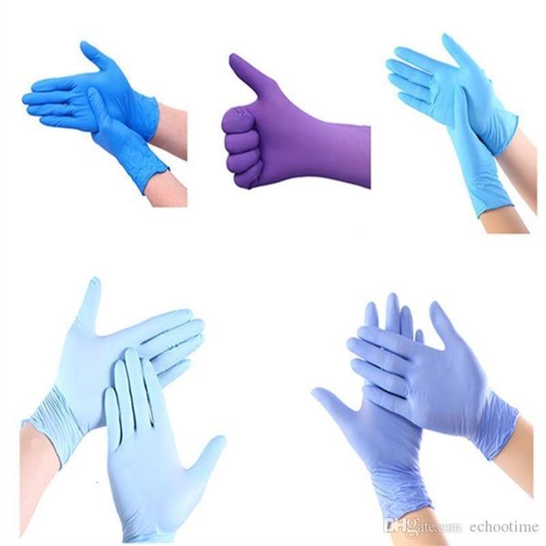 

disposable garden universal kitchen dishwashing work nitrile gloves household cleaning tools