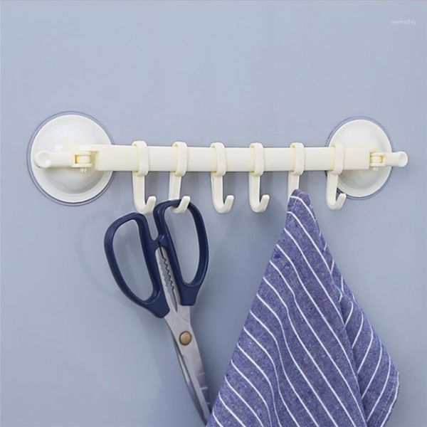 

hooks & rails kitchen bathroom supper power vaccum sucker stand hook 1pc towel hanger d11#301