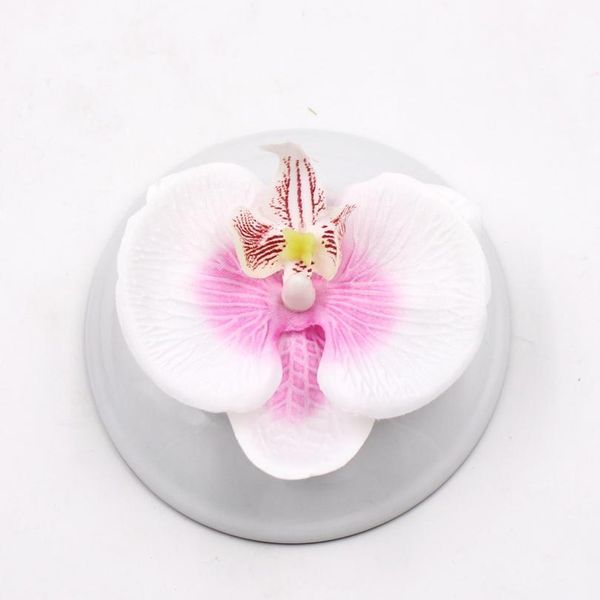 

10pcs/lot artificial flowers butterfly orchid for wedding party home decoration diy craft gift wreath real touch handmad jlljzp