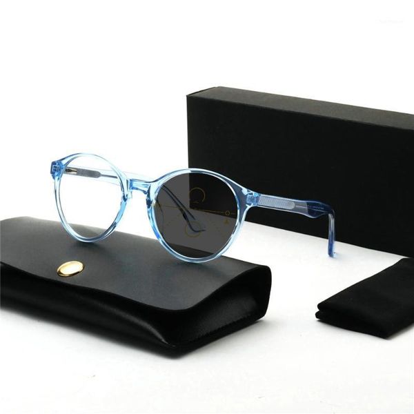 

new sunglasses pchromic reading glasses men glasses 2.5 progressive multifocal frame women near far sight diopter nx1, White;black