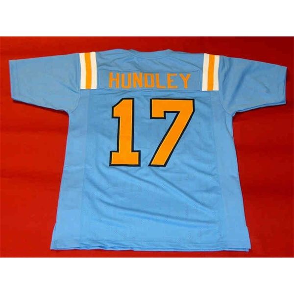 Mitch Football Football Jersey Homens Juvenil Mulheres Vintage 17 Brett Hundley Custom UCLA Bruins Raro High School Size S-6XL ou qualquer nome e jérseis numéricos