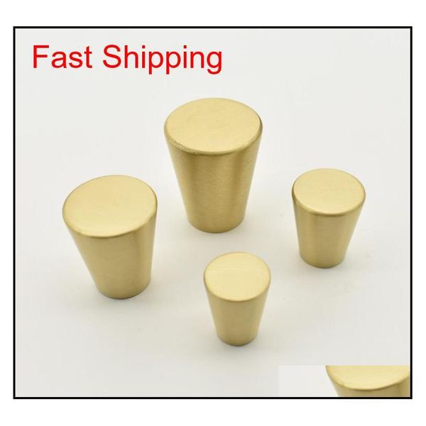 

gold cabinet knobs solid brass modern furniture drawer handles pulls single hole dresser knobs cupboard door h qylwbz new_dhbest