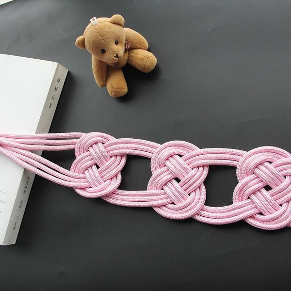 

1pc curtain tieback creative curtain holder strap home decorative room accessories simple window buckle rope handmade h qylgco