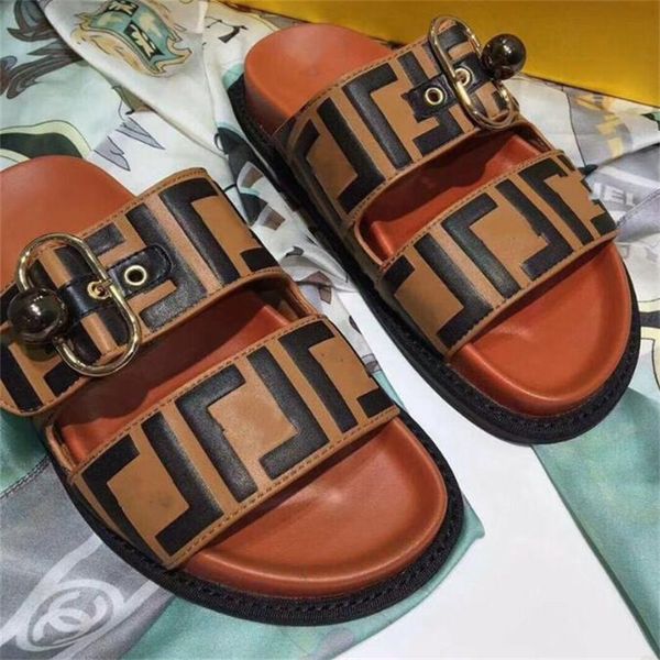 

designer slipper women sandals ladies slipper slider luxury genuine leather slippers flat shoe oran sandal party designer slippers wedding s, Black