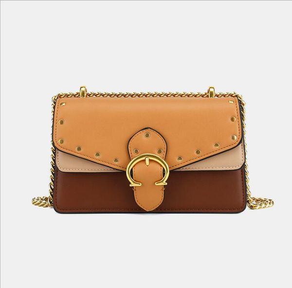 

retro small square bag new silk scarf shoulder bag crossbody mini female purse bag