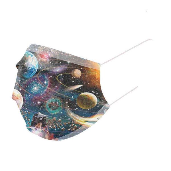 

disposable chilen's printing meltblown mask star sky watercolor parent-child for adults
