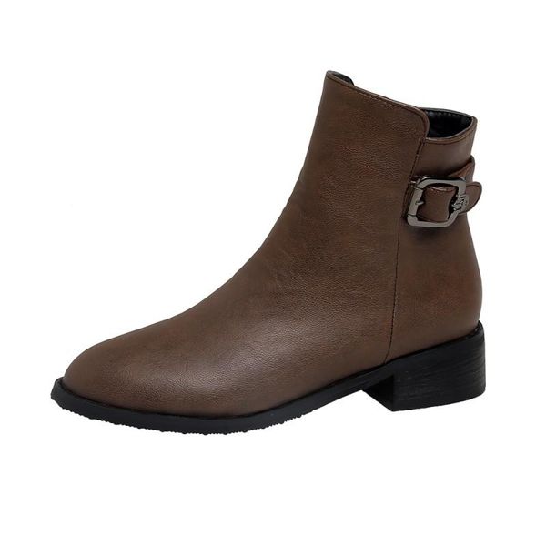 

big size simple short boots boots women shoes ankle for women ladies shoes woman winter, Black