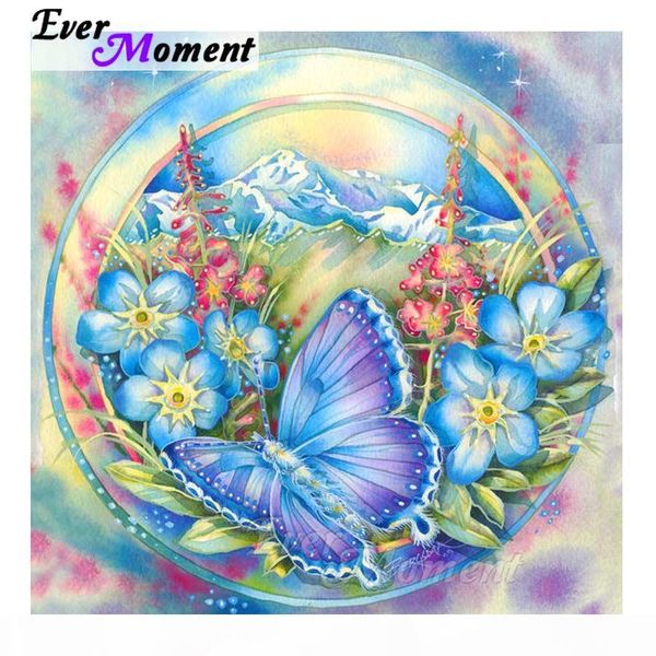 

оптовые цветы бабочки scenic алмазные картина 5d diy мозаика вышивка крестом домашнее украшение бриллиантовая вышивки s2f1585