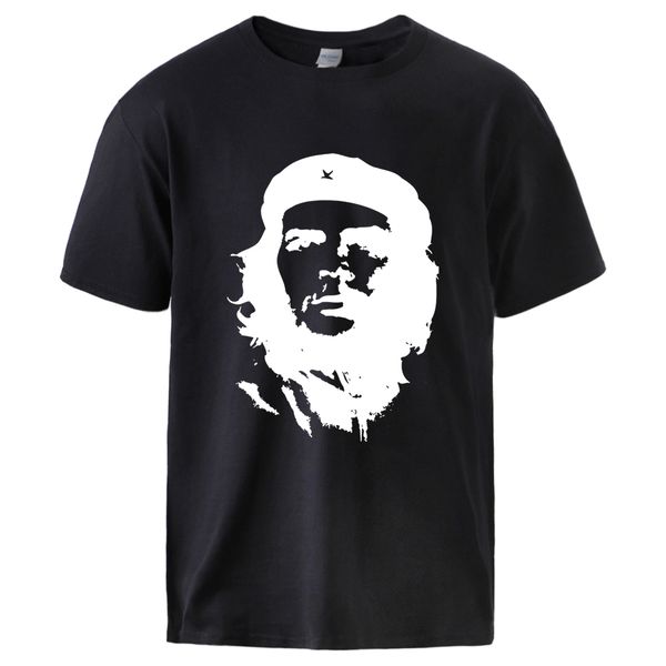 

che guevara hero print mens summer new arrival sportswear short sleeve tracksuits sport hooded sweatshirt hoodie men t shirt