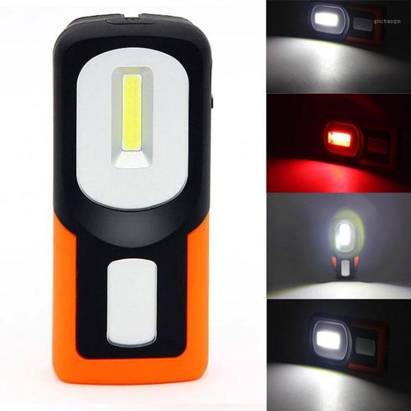 

cob work light hand torch magnetic led 2 way hook magnet flash lamp micro usb rechargeable camping tent lantern1