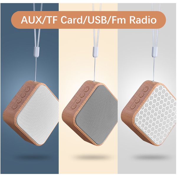 

wireless bluetooth speaker retro wood bluetooth speaker portable outdoor wireless mini computer bluetooth sound box support aux tf card for