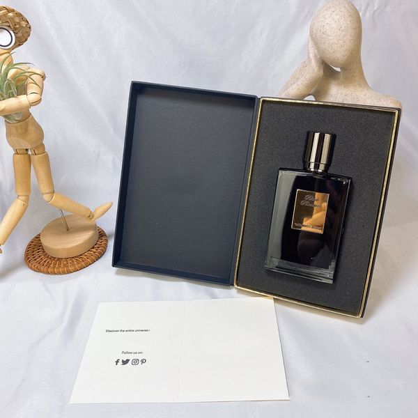 50ml Black Phantom Perfume Fragrance Masculino Feminino Perfumes Fords Floral Eau De Parfum Longa duração Qualidade Superior 1,7oz EDP