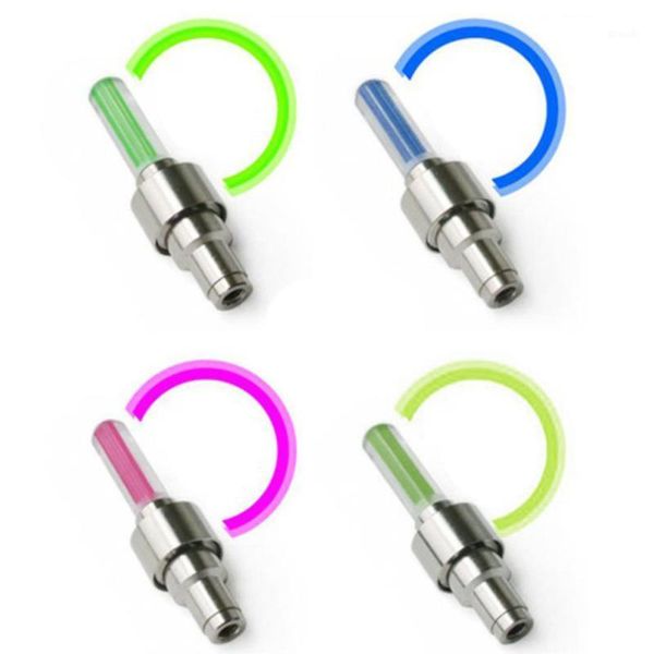 

bike lights 2pcs wheel tyre clique cap flash led light lamp high-quality car motor tire light#z1