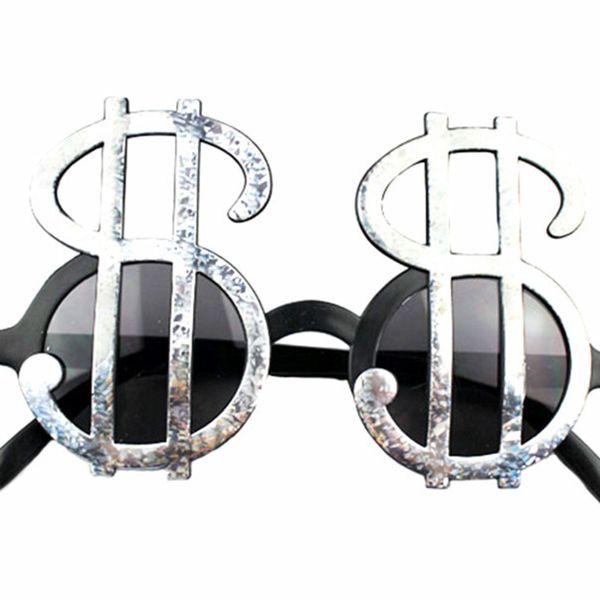 

2021 latestapril day dollar fool's sign funny glasses glasses masquerade party p props party supplies new