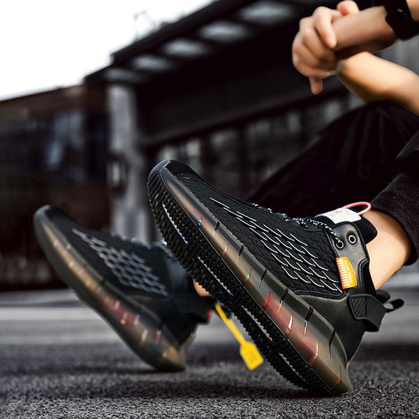 

high-quality blade casual of summer men plus size breath knife shoes zapatos de hombre tennis male racing tennis, Black;brown