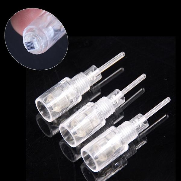 

nano pin needle cartridge bayonet port for electric microneedle derma pen tip nutrition input for charmant/liberty jllubs