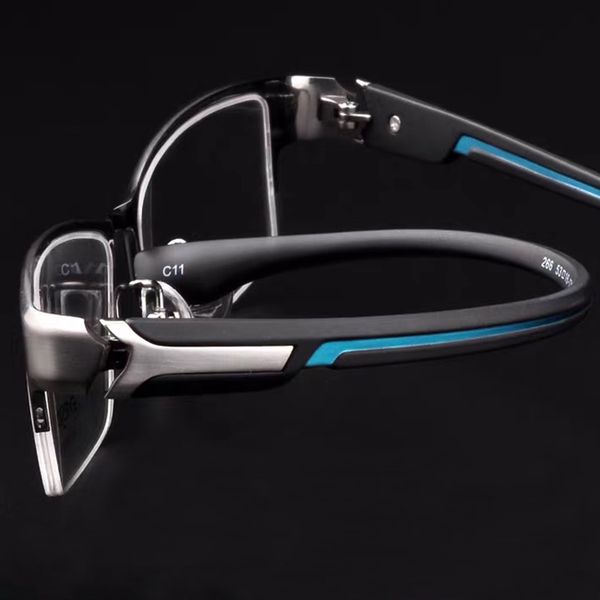 

titanium eye glasses frame men transpaent optical spectacles frame reading eyewear retro decoration lentes opticos para hombre, Black