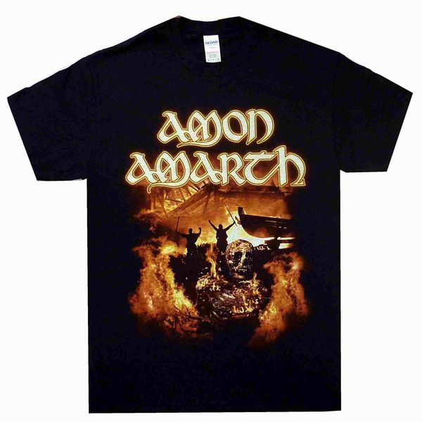 

amon amarth death in fire shirt official metal t-shirt tshirt sleeve t shirt homme tee sport hooded sweatshirt hoodie