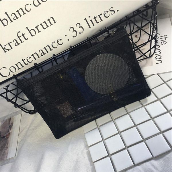 

transparent small women cosmetic bag travel function makeup case zipper make up organizer storage pouch toiletry beauty wash bag