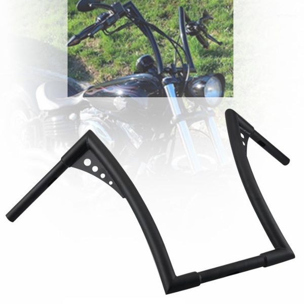 

motorcycle vintage 1" black chrome 16" ape hanger handlebar for dyna flht fxst softail flstf xl touring glides models1