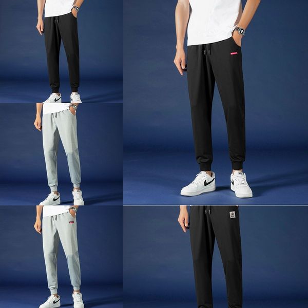 

o6tcu случайных национальной случайных мужская capris корейский рр сплошного цвета харун брюки небольшой ноги теряет негабаритные национальн, Blue