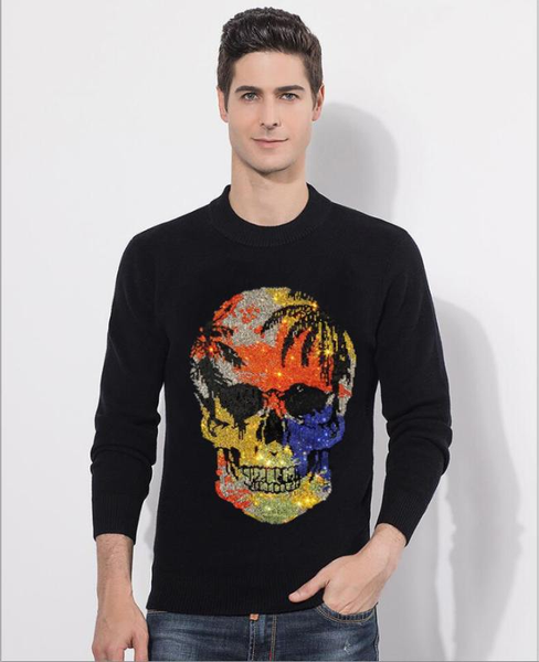 

mens sweaters 2020 autumn winter warm sweater men casual drill pull homme knitwear cotton pullover men1, White;black
