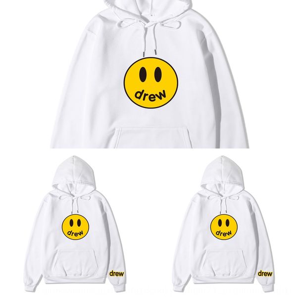 

модные обратил bieber же улицу и горе улыбающегося лица свитера sweatercouple модно нарисовался hoodie bieber же улица мужчин и женщин улыба, Black