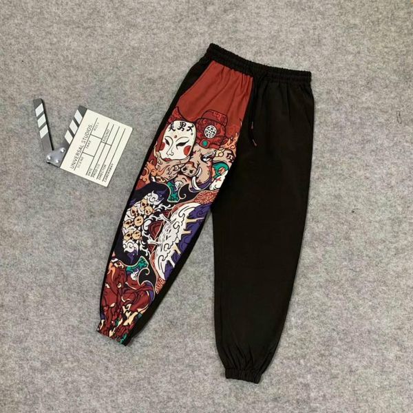 

cartoon pants men tactical cargo pants army fashion outdoor hiking trekking casual sweatpants camouflage military multi pocket 0069, Black
