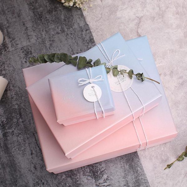

gift wrap bag box mother's day valentine's fresh gradient festive tray for perfume bottle chocolate other present1