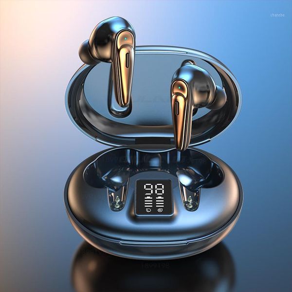 

tws 5.0 wireless earphone led display bluetooth earphones 9d bass stereo sports music waterproof earbuds with microphone earbud1