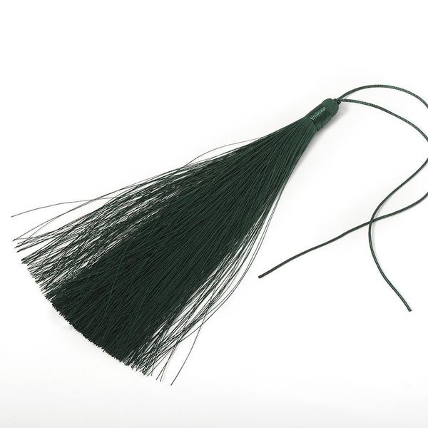 

10pcs 15cm long silk tassel brush charm pendant for diy jewelry making tassel earring handmade clothes crafts findings supplier h qylzbg
