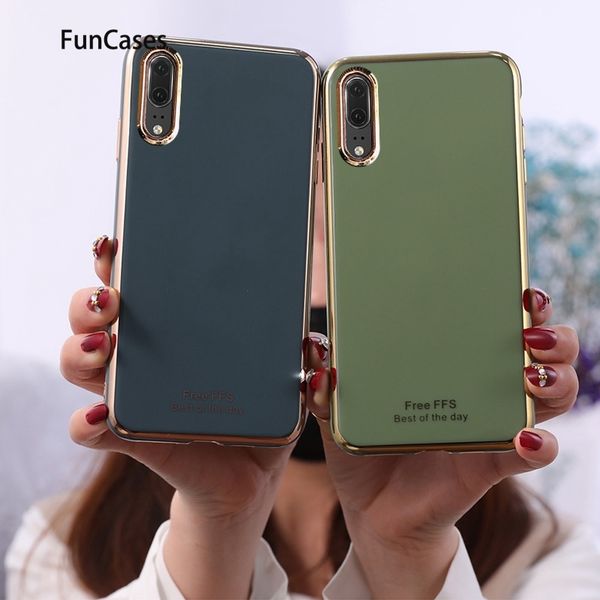 

яркое shell дело для пара обычного дела мягкой обложки силиконового сфор carcaso huawei броневого p20 positivo ascend