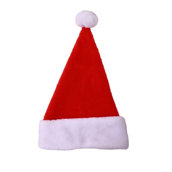 

short plush christmas hat mall home christmas supplies tree decoration pendant professional