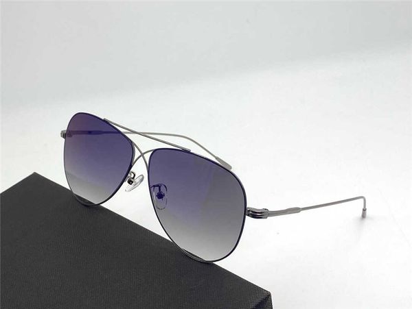 

0896 men and women sunglasses fashion retro style anti-ultraviolet lenses are all metal frames with protective cover, White;black