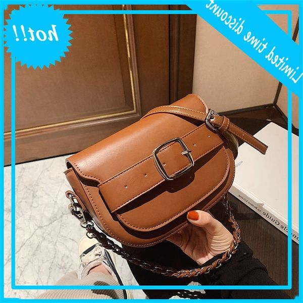 

saddle women's 2020 new autumn winter trend net red commuting single shoulder messenger solid small bag