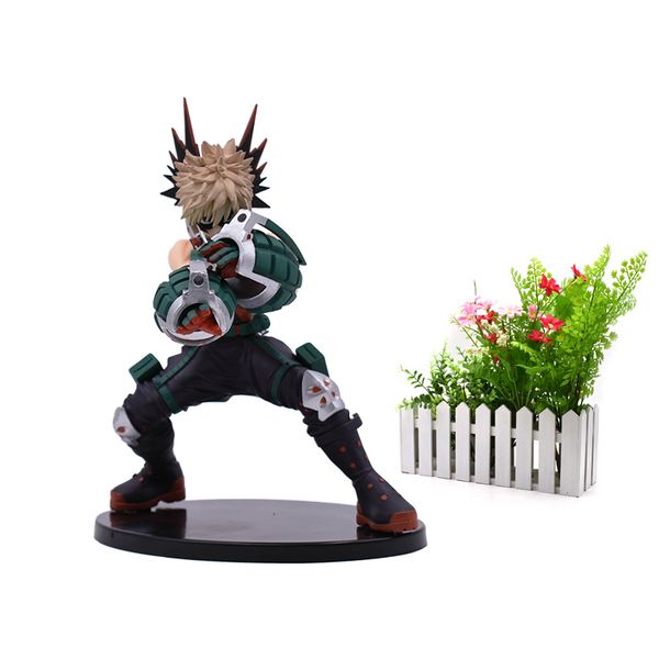 

anime my hero academia bakugo katsuki midoriya izuku cartoon model doll pvc action figure toy for children collection gift 1008